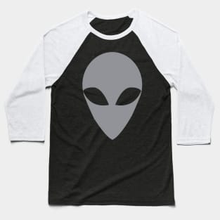 Alien Grey Baseball T-Shirt